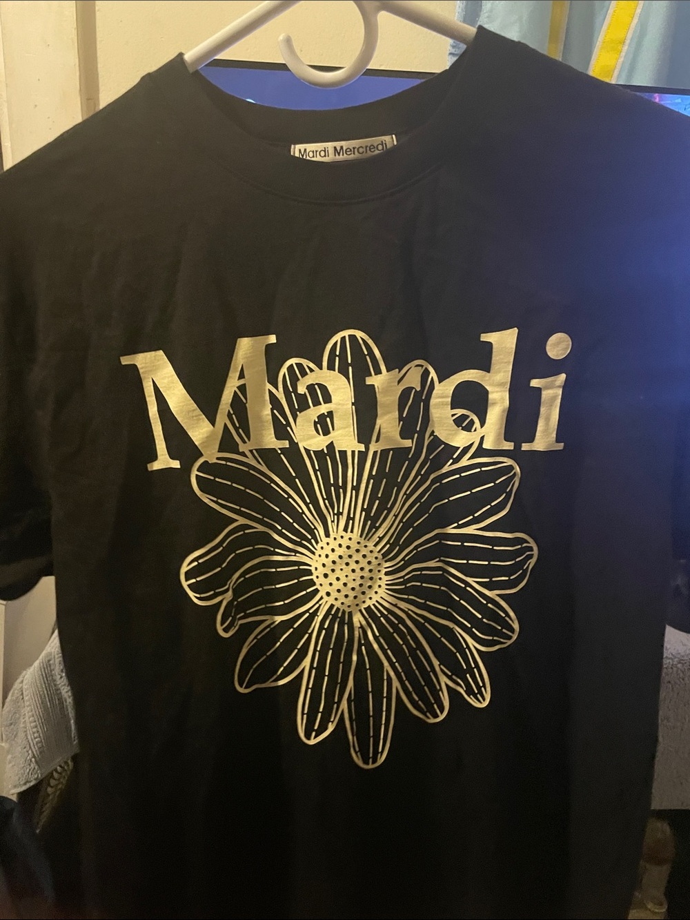 Mardi Mercredi tee with daisy print